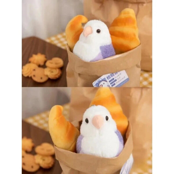 Lovely Bird High Fidelity Parrot Peony Parrot Plushie Budgerigar Budgie Plush